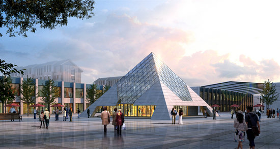 甘肃金字塔网架