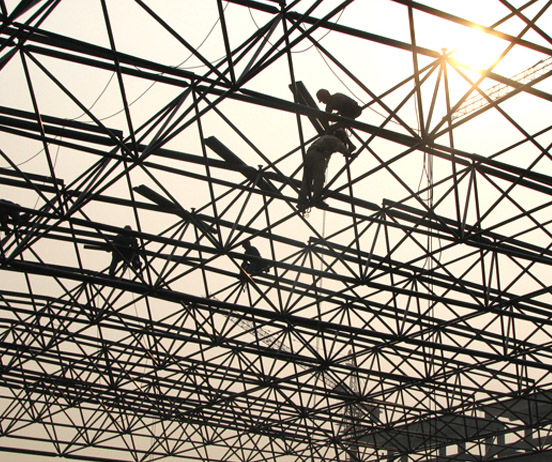 甘肃厂房网架安装